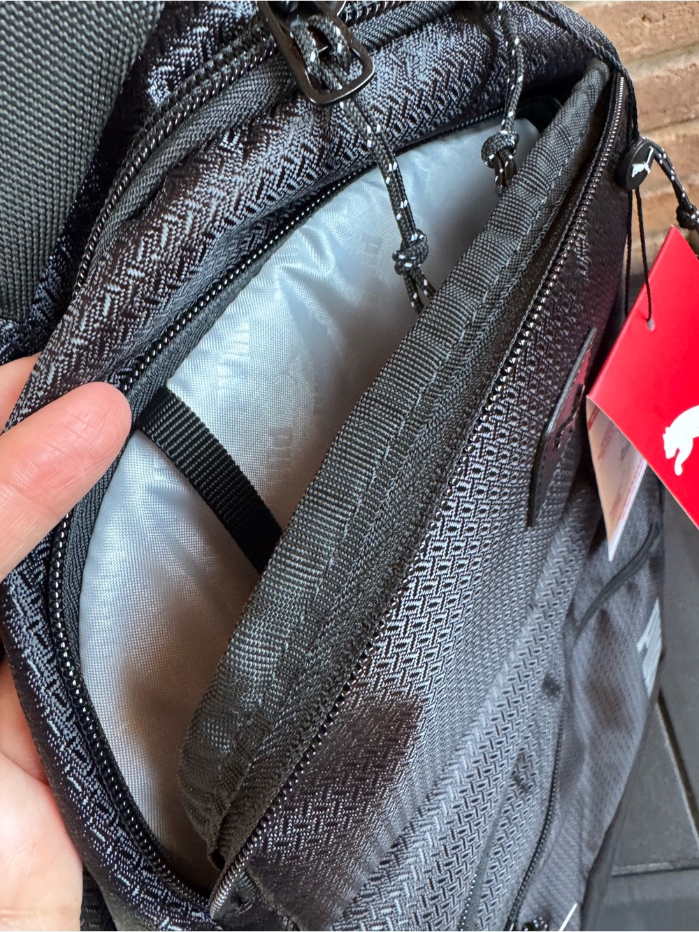 PUMA Backpack with Laptop Sleeve Inforced Base Black One Size - Picture 15 of 15